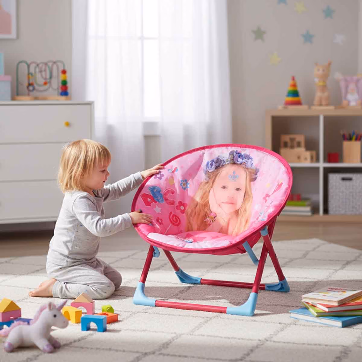 Like Nastya Moon Chair Girls, 3-4 Years