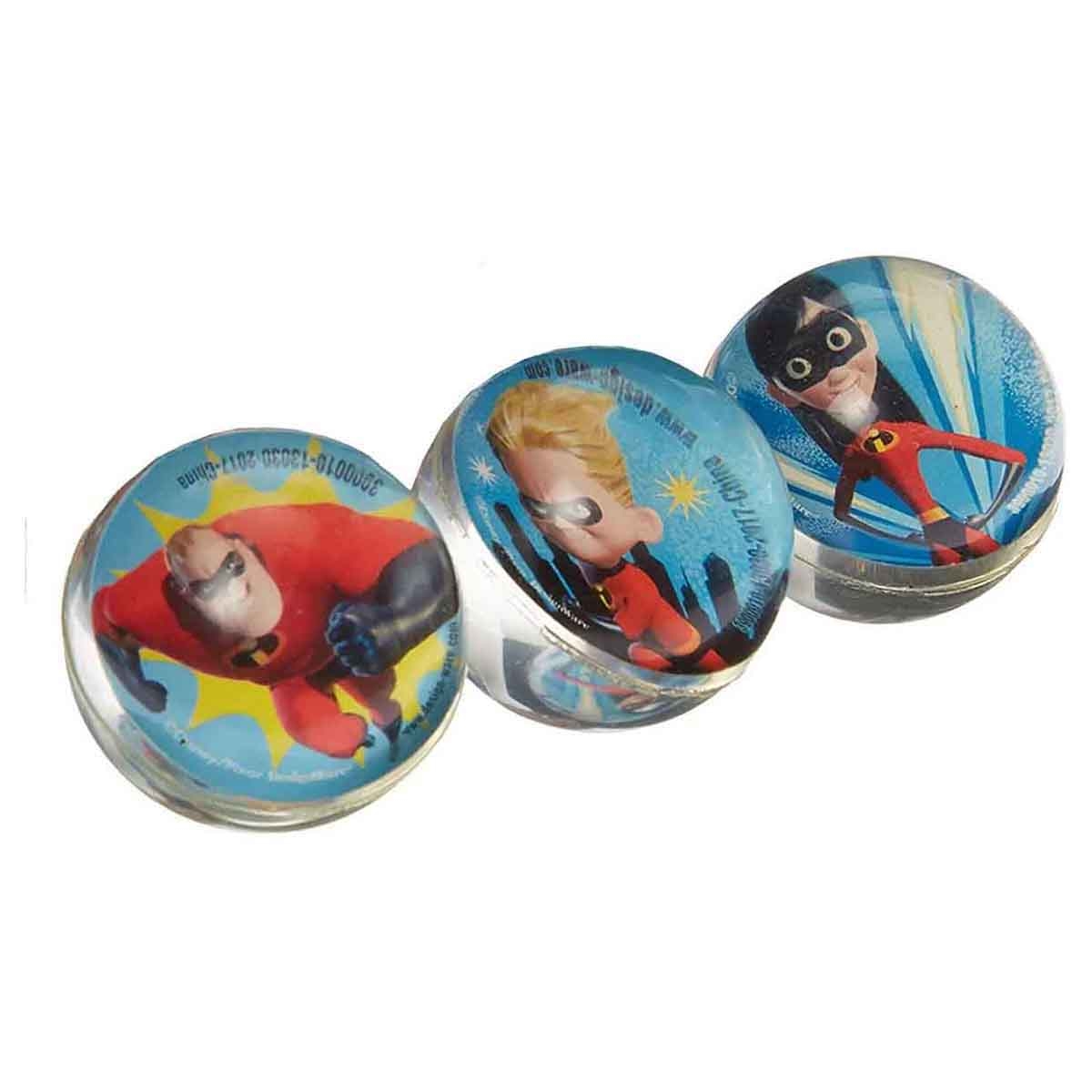 Disney Incredibles 2 Bounce Ball Mega Value Pack