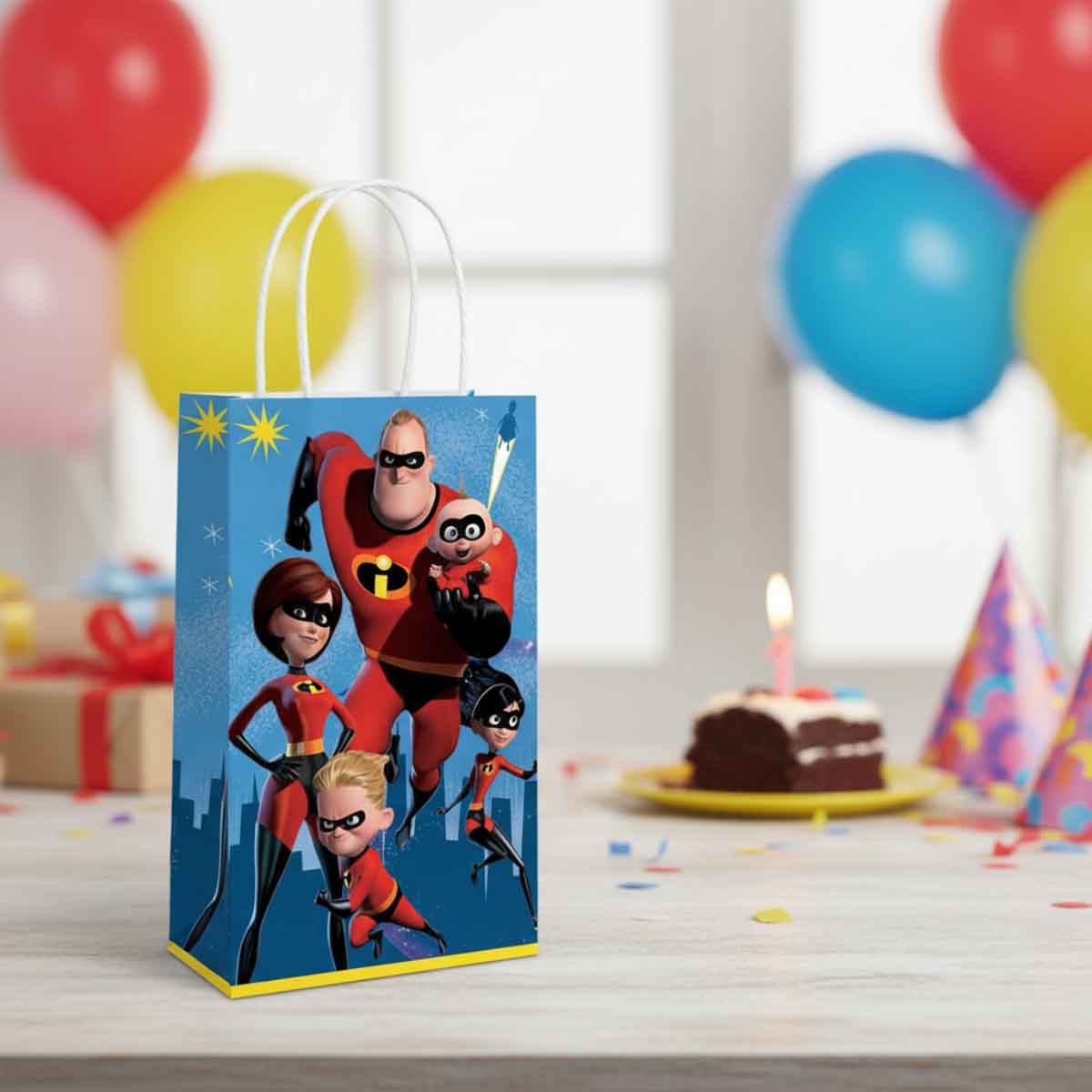 Disney Incredibles 2 Printed Paper Kraft Bag