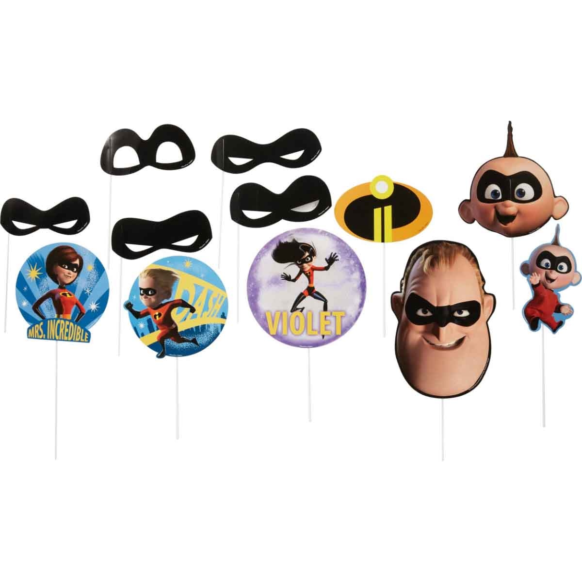 Disney Incredibles 2 Scene Setter with Photo Props