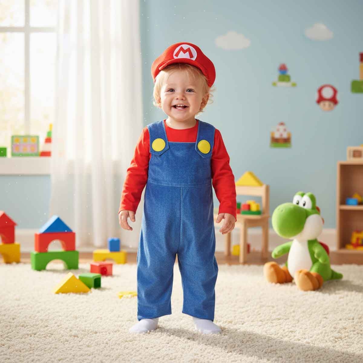 Super Mario Posh Costume Boys, 12-18 Months