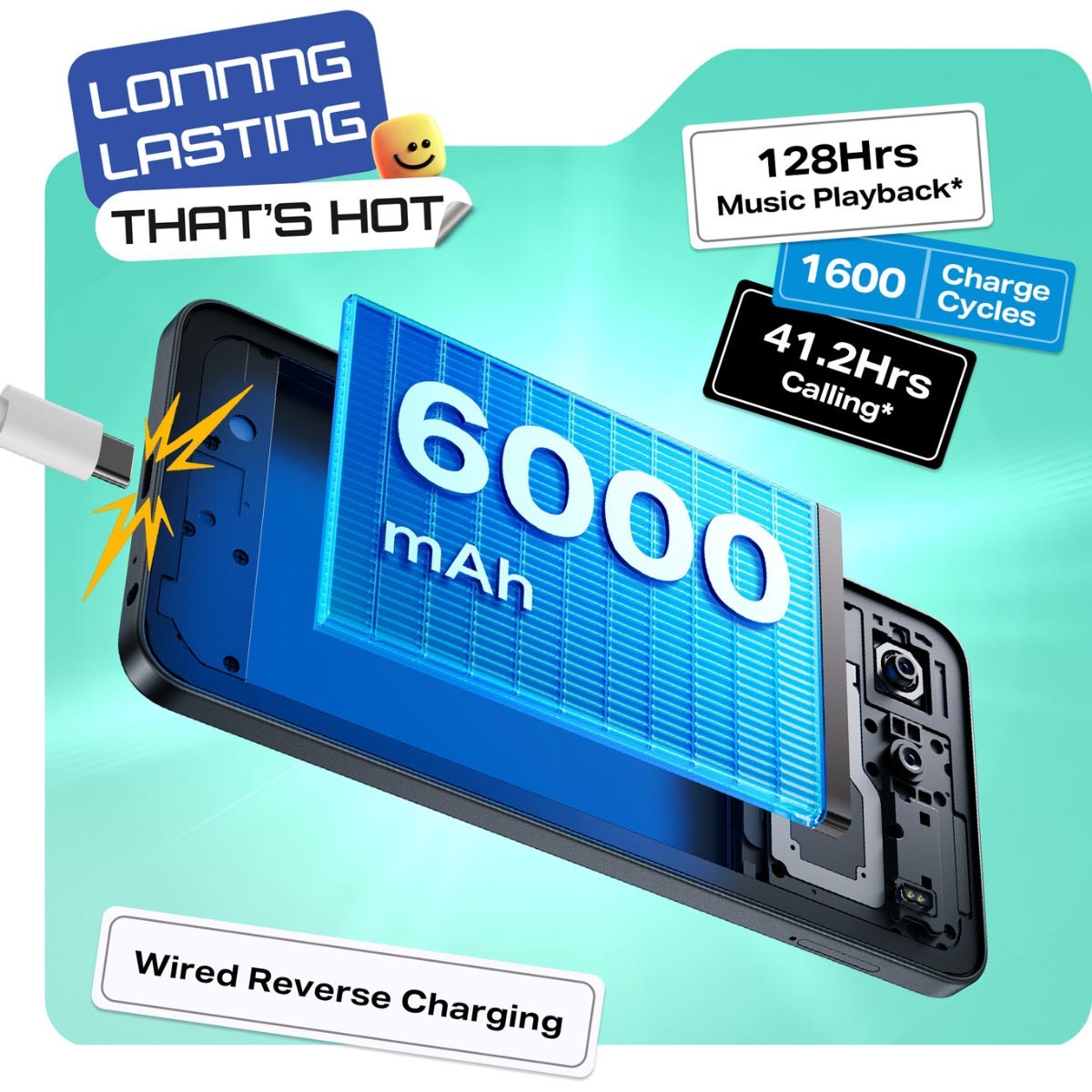 إنفينيكس Hot 60i جوال بتقنية 5G بنظام أندرويد