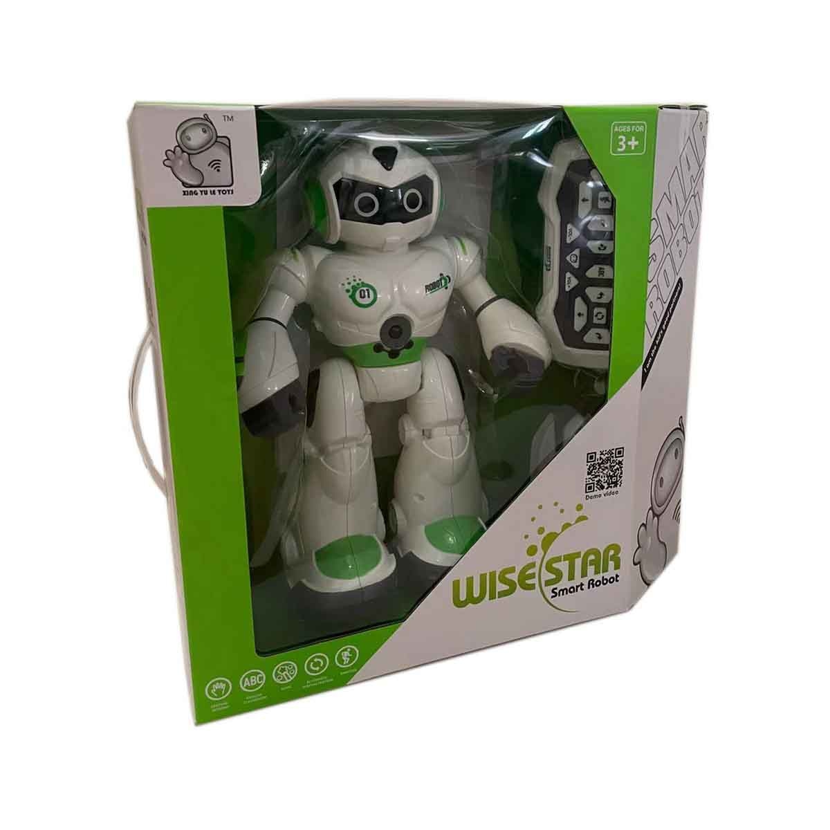 JLY Toys Infrared R/C Robot Toy Boys, 3-4 Years