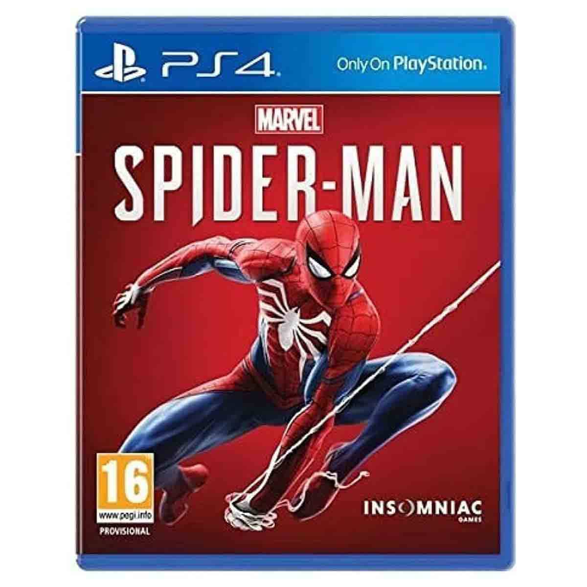Insomniac Games Marvel Spider Man (KSA Version) Video Game for PlayStation 4