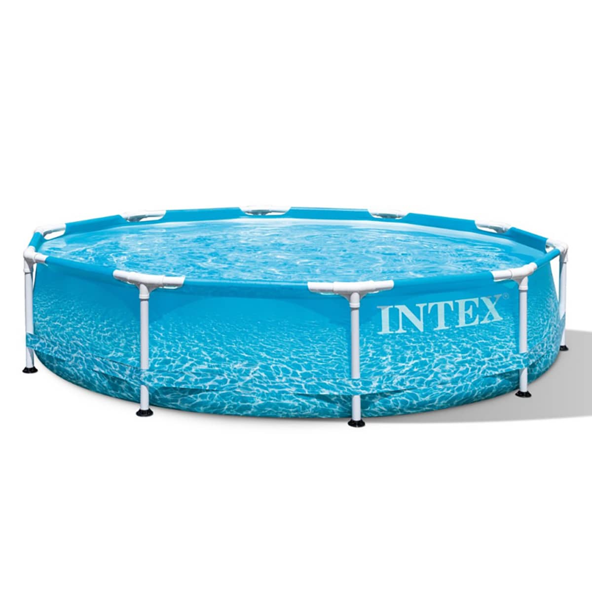 Intex 120" Beachside Metal Frame Above Ground Pool, 4485 Ltr, 4 Persons 5-7 Years