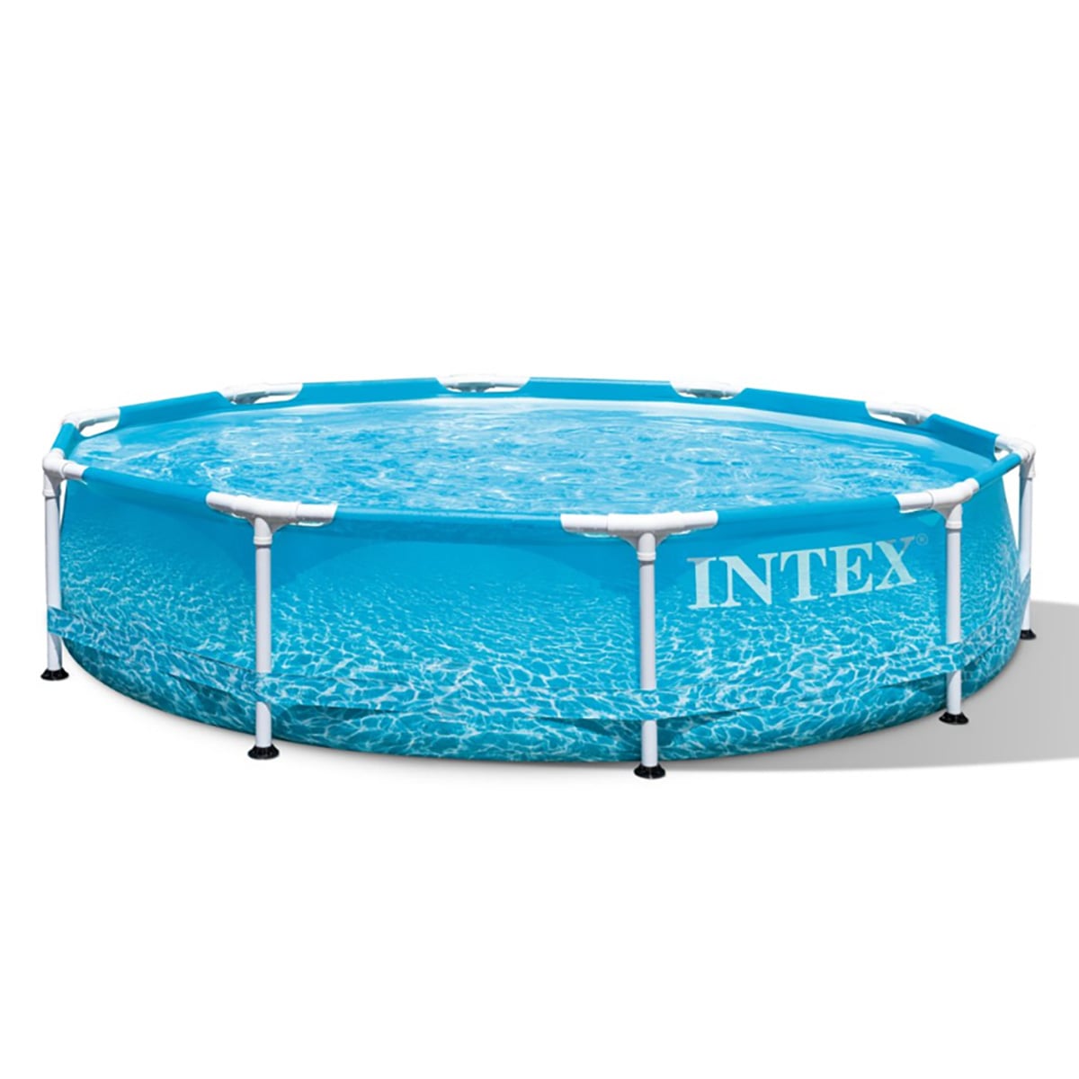 Intex 120" Beachside Metal Frame Above Ground Pool, 4485 Ltr, 4 Persons 5-7 Years