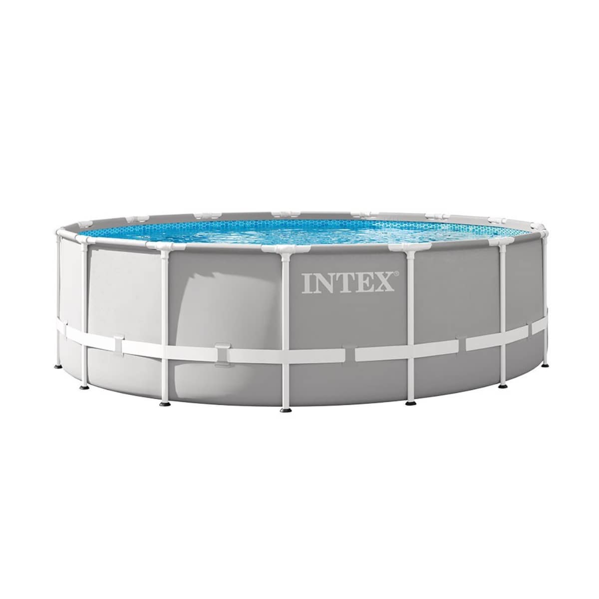 Intex 180" Prism Frame Round Pool Set, 16805 Ltr, 9-10 Persons Filter Pump Included, 5-7 Years