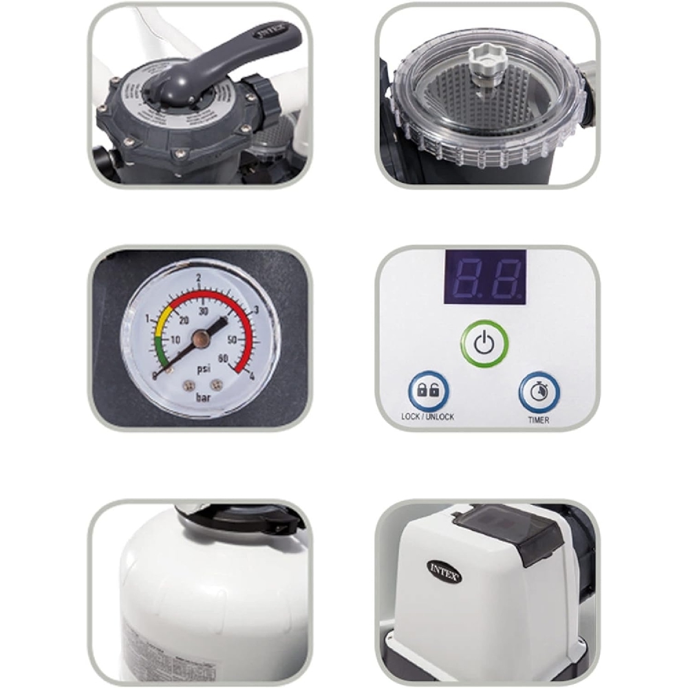 Intex 2100 GPH Sand Filter Pump
