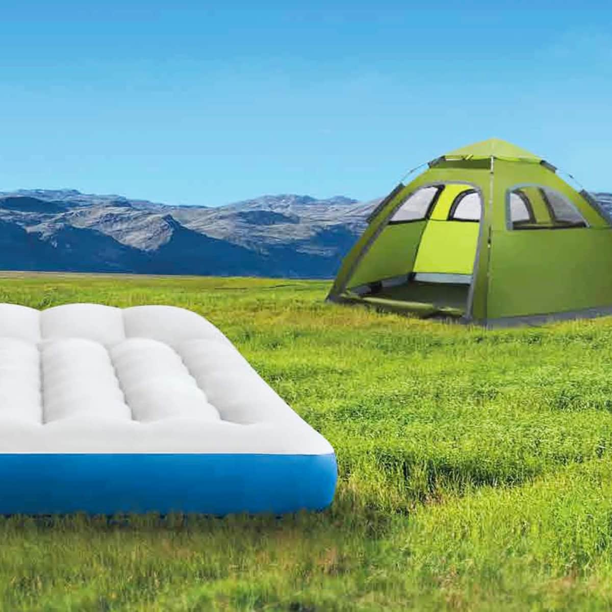 Intex 2-Ply Laminated Camping Mattress Unisex