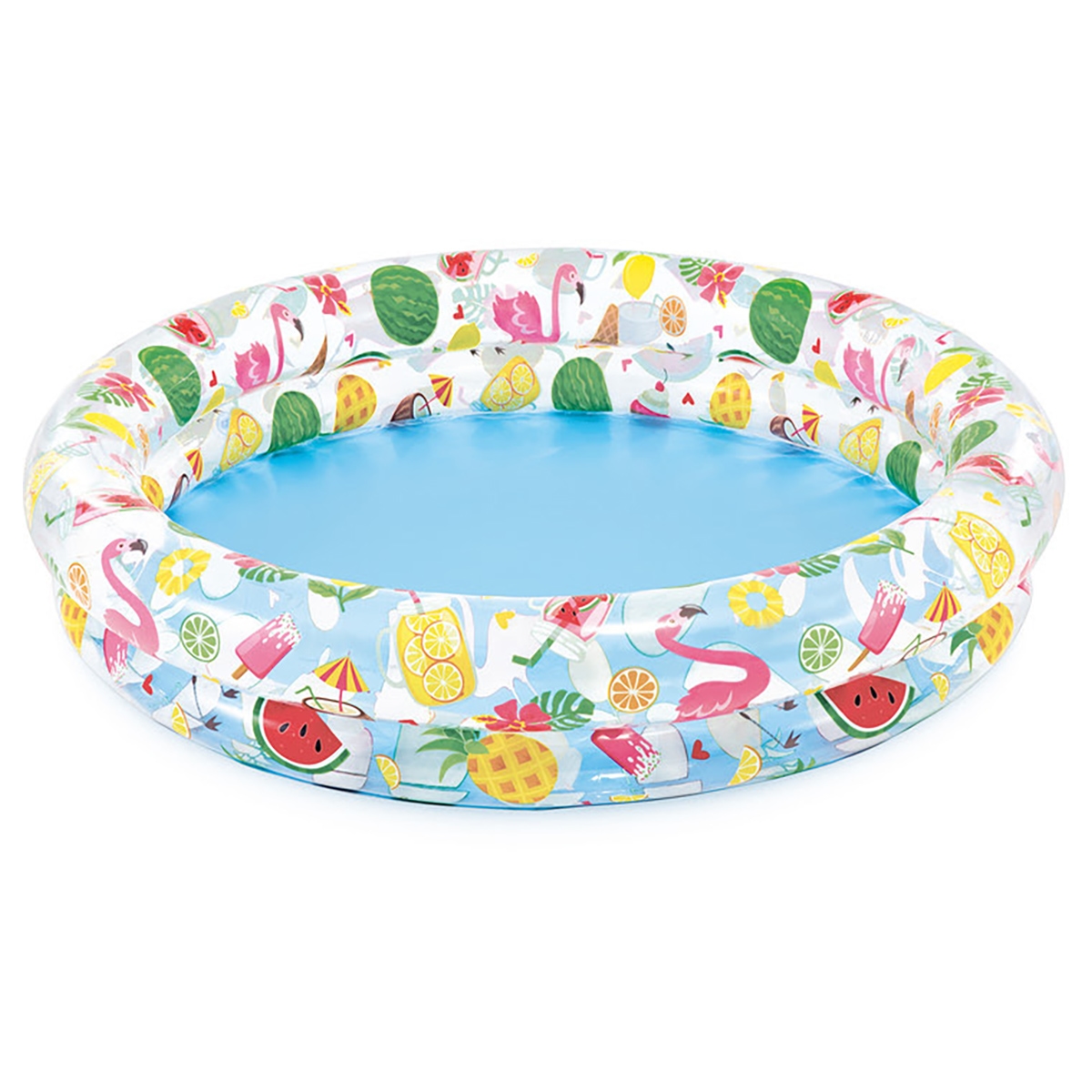 إنتكس مسبح للأطفال دائرتين بطبعات فواكه للجنسين، 3-4 سنوات