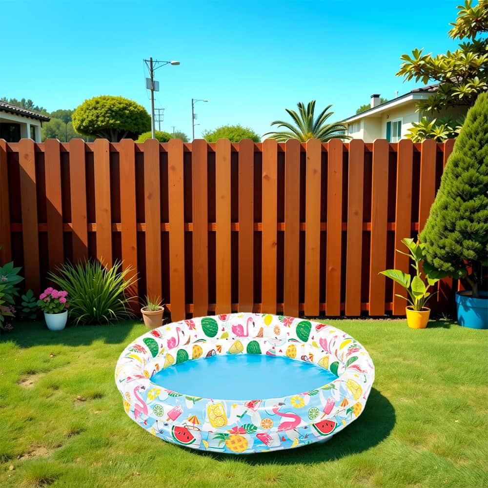 إنتكس مسبح أطفال دائري بحلقتين بتصميم Just So Fruity، 150 لتر، يتسع لـ شخصين، 3-4 سنوات