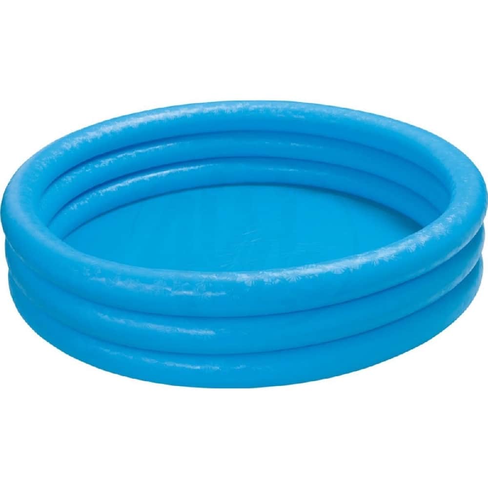 Intex 3-Ring Crystal Pool, 581 Ltr, 1 Person, 3-4 Years