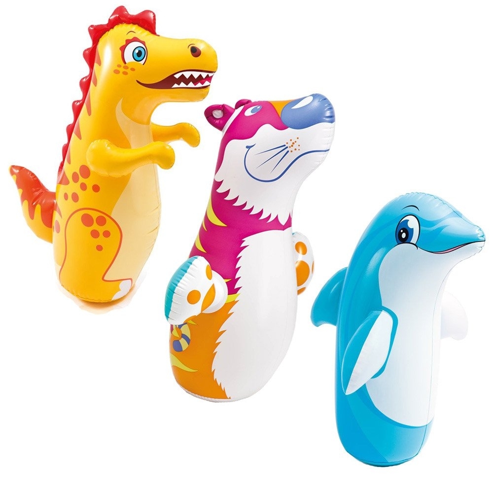 Intex 3D Assorted Bop Bag with Water Base Unisex, 3-4 Years