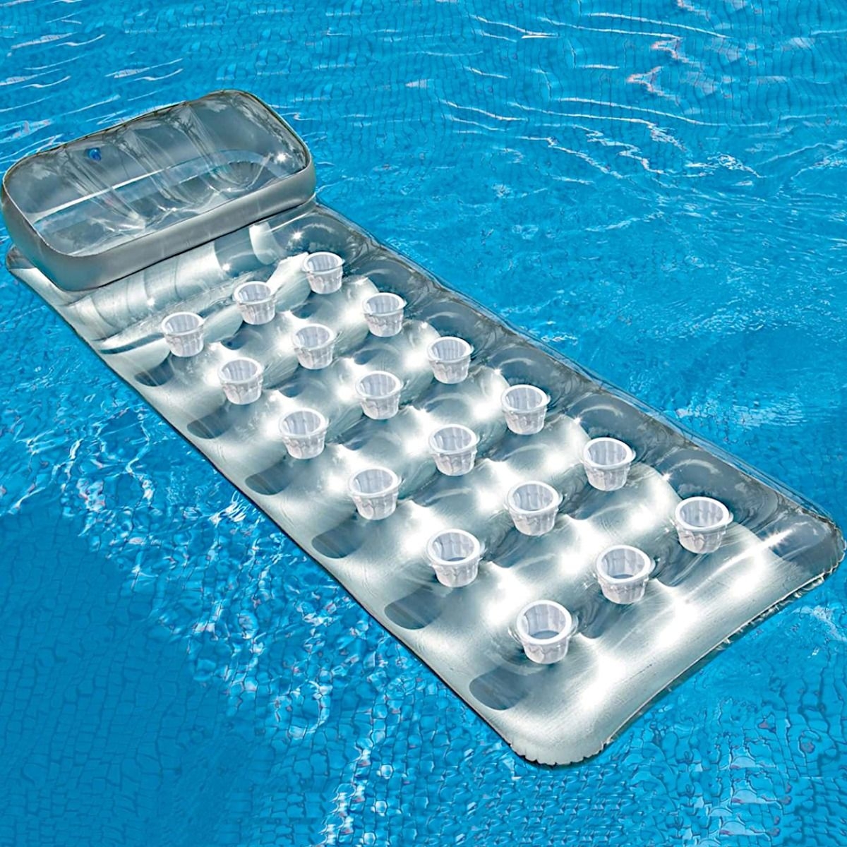 إنتكس حصيرة شمسية بتصميم 18 جيب – صن تانر – قابلة للنفخ – للجنسين من عمر 13 سنة فما فوق