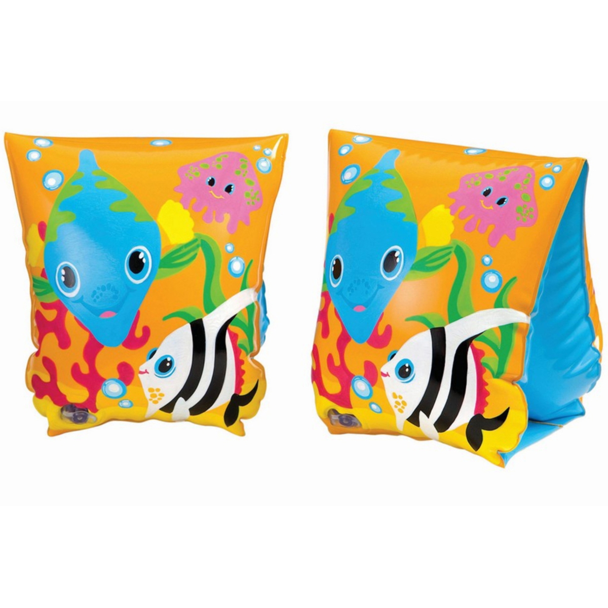 Intex Assorted Aqua Swim Arm Bands Unisex, 3-4 Years, Pack of 2