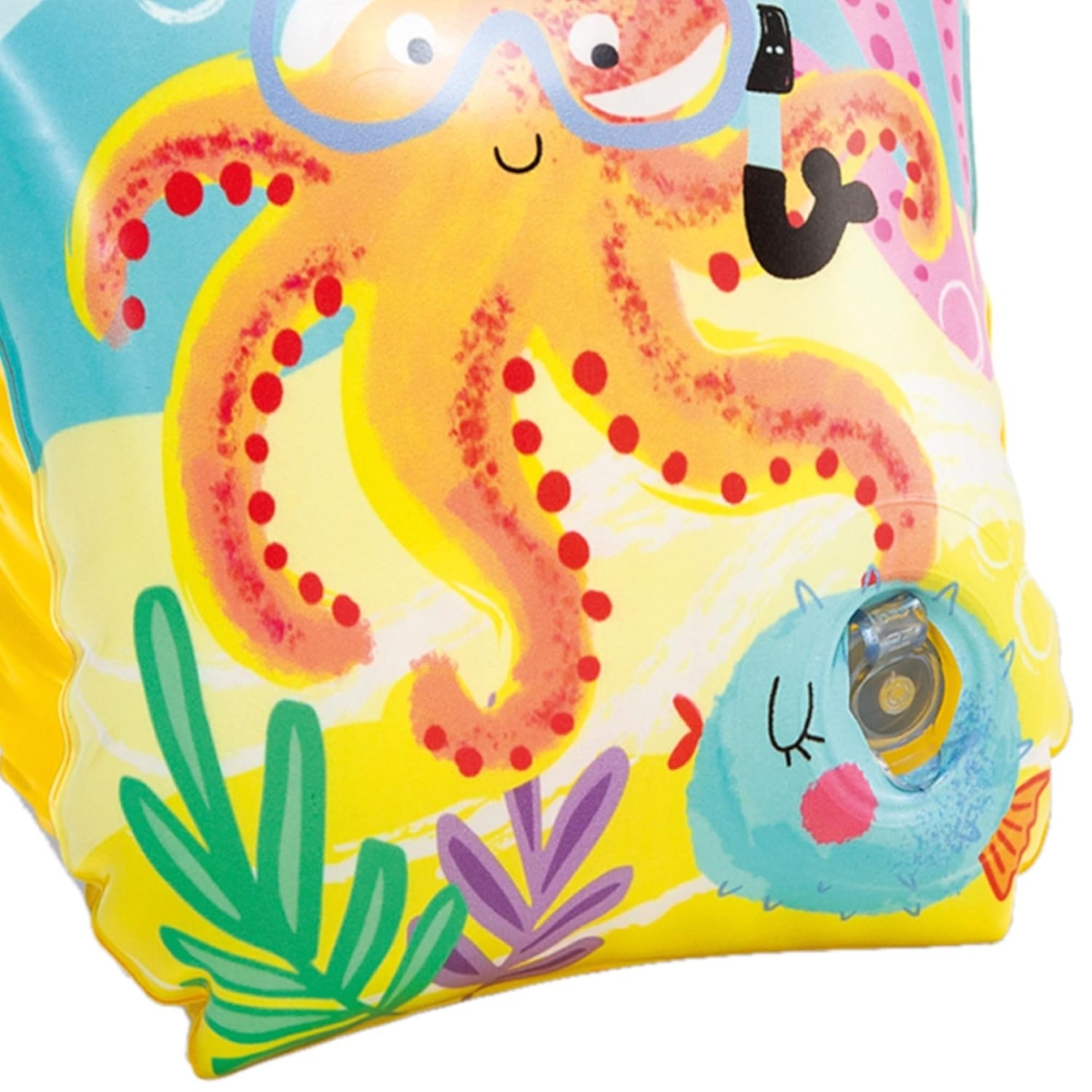 Intex Assorted Aqua Swim Arm Bands Unisex, 3-4 Years, Pack of 2