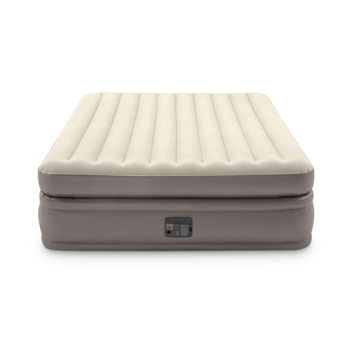 Intex Built-in-Pump Queen Comfort Elevated Airbed with Fiber-Tech Unisex, 13+ Years