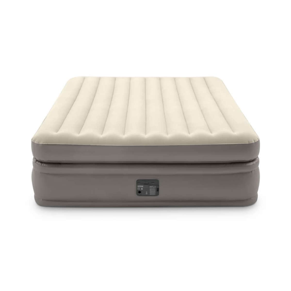 Intex Built-in-Pump Queen Comfort Elevated Airbed with Fiber-Tech Unisex, 13+ Years