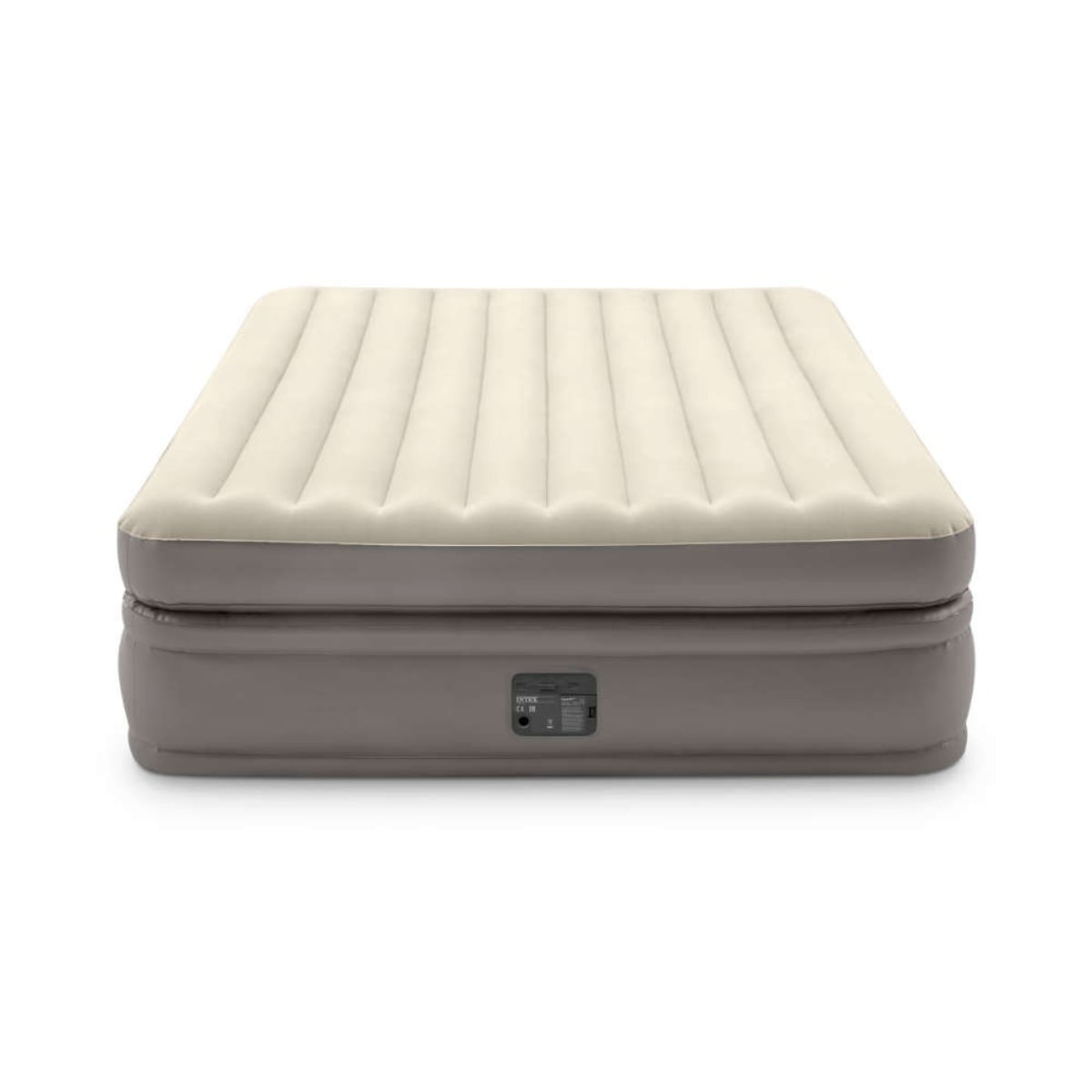 Intex Built-in-Pump Queen Comfort Elevated Airbed with Fiber-Tech Unisex, 13+ Years