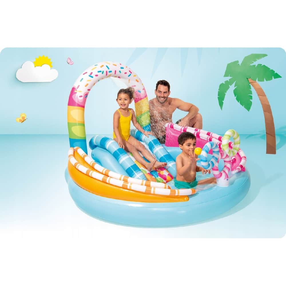 Intex Candy Fun Play Center Unisex, 3-4 Years