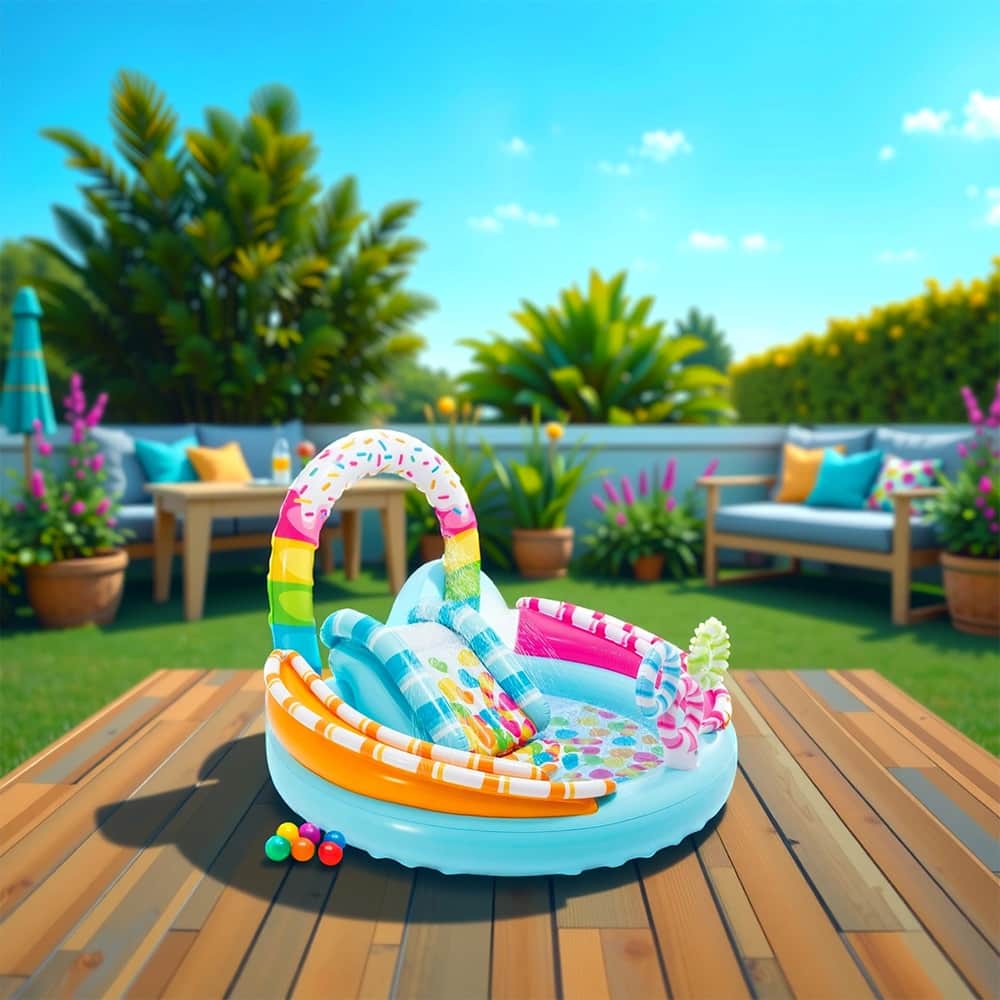 Intex Candy Fun Play Center Unisex, 3-4 Years