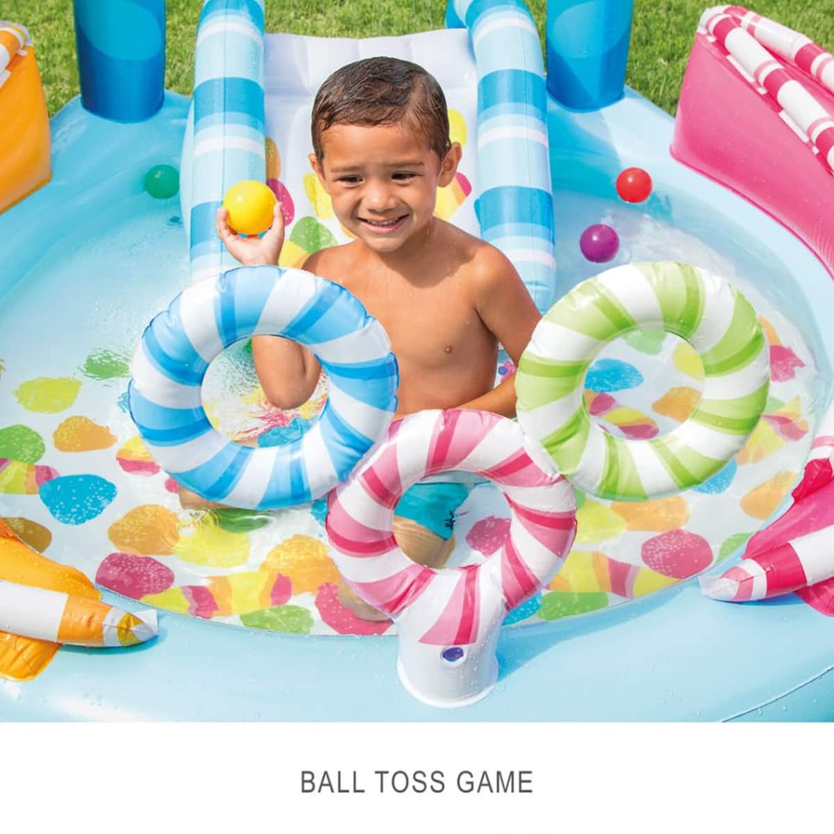 Intex Candy Fun Play Center Unisex, 3-4 Years