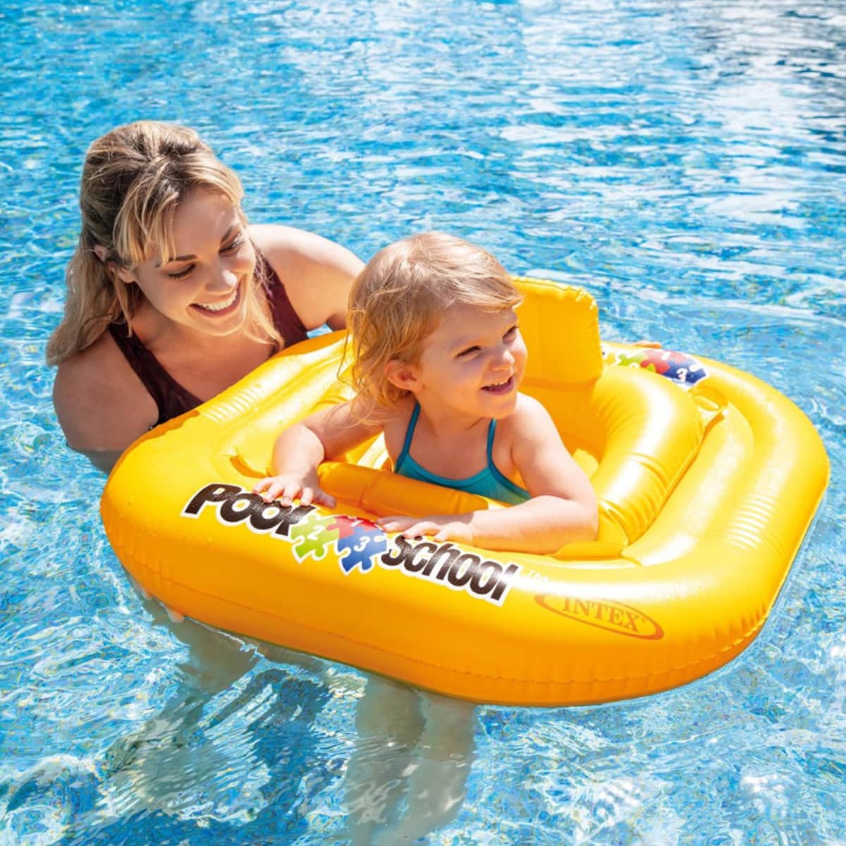 Intex Deluxe Baby Pool Float Toddler, 0-2 Years