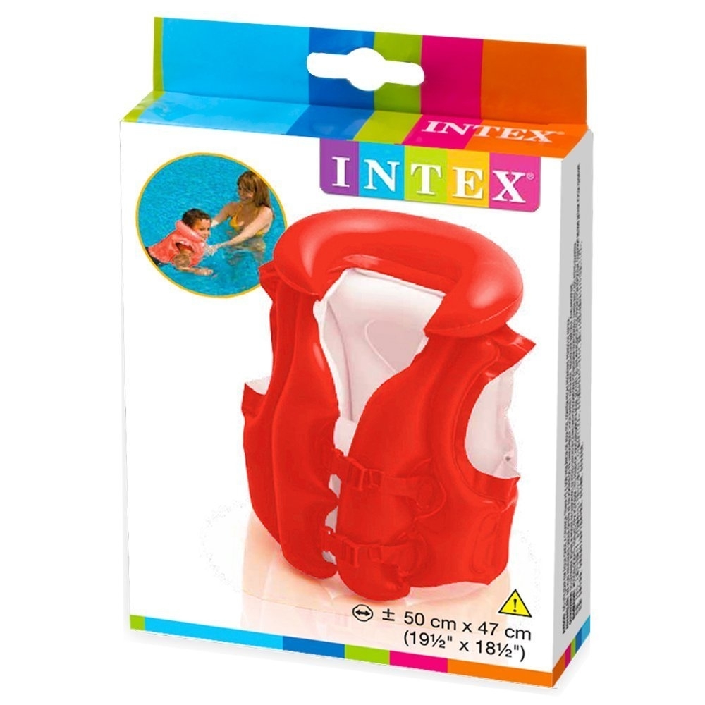 Intex Deluxe Swim Vest Unisex, 3-4 Years