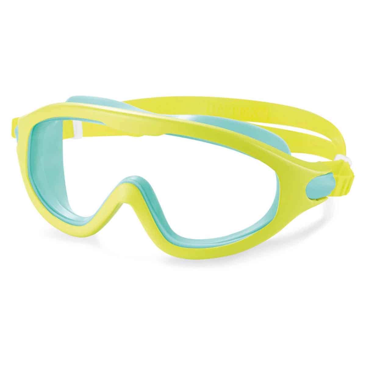 Intex Deluxe Swim Vest with 2 Deluxe Inflatable Arm Bands & 2 Kids Swim Mask Bundle Unisex, 3-4 Years