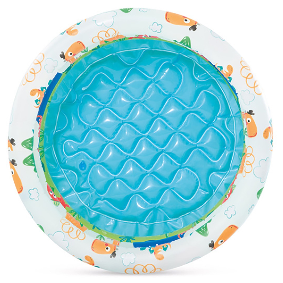 إنتكس مسبح أطفال ديناصور بثلاث حلقات للرضع، 0-2 سنوات