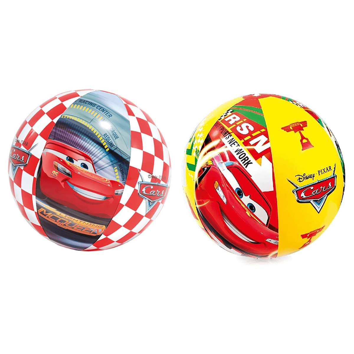 Intex Disney Pixar Cars Assorted Beach Ball Unisex, 3-4 Years