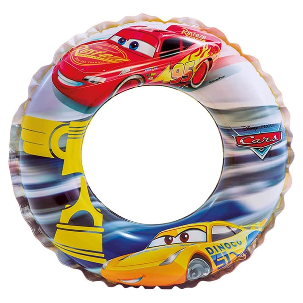 Intex Disney Pixar Cars Assorted Swim Ring Unisex, 3-4 Years