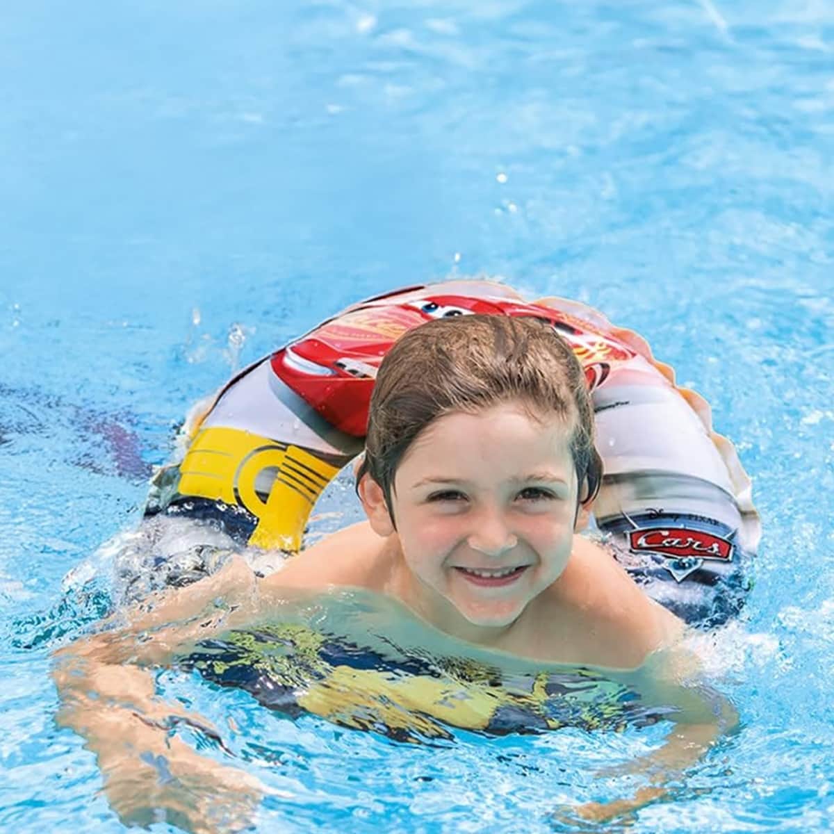 Intex Disney Pixar Cars Assorted Swim Ring Unisex, 3-4 Years