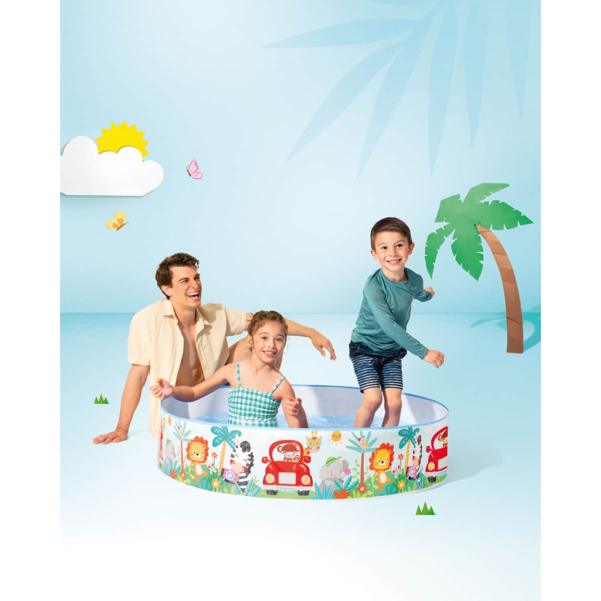 Intex Disney Snapset Pool, 977 Ltr, 2-3 Persons, 3-4 Years