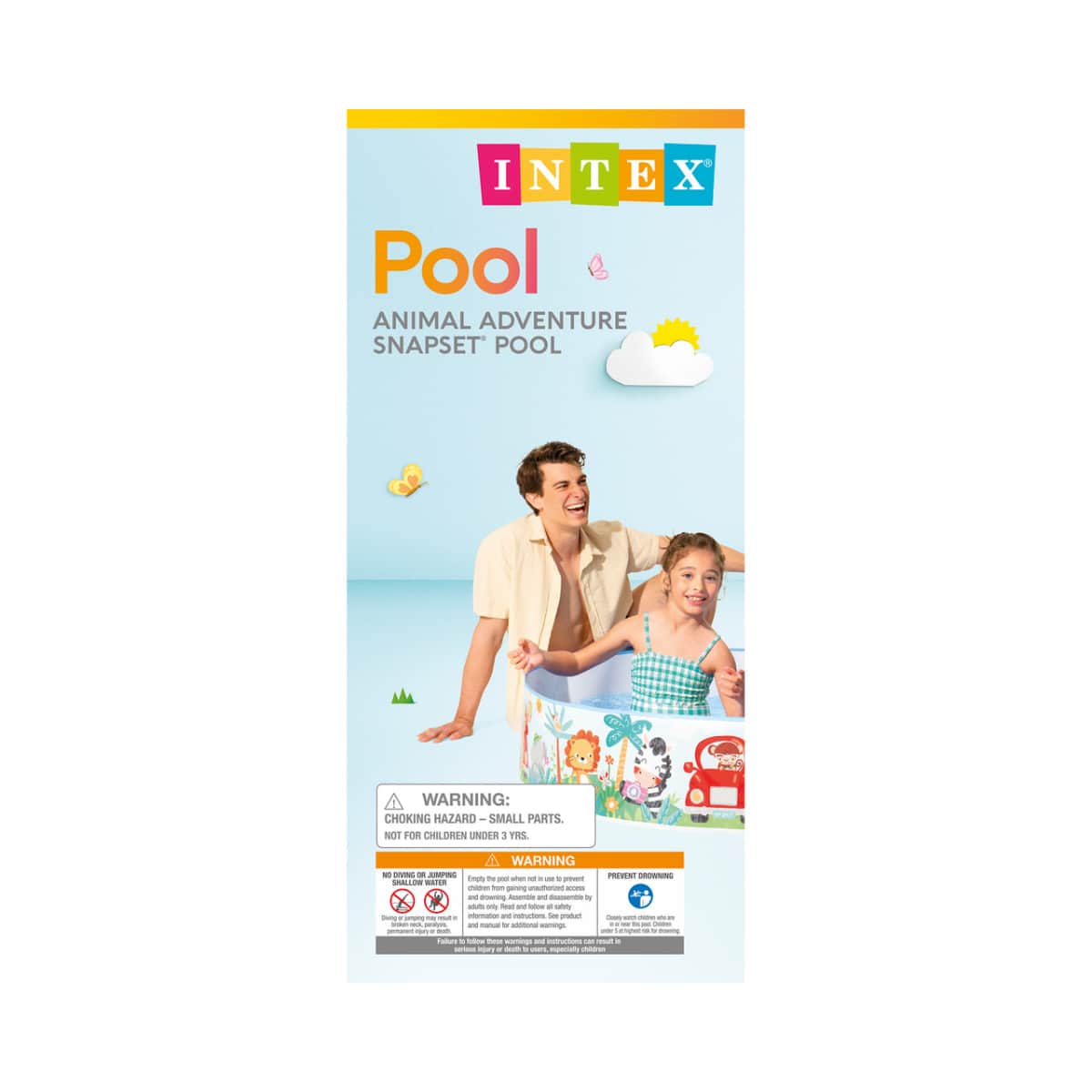 Intex Disney Snapset Pool, 977 Ltr, 2-3 Persons, 3-4 Years