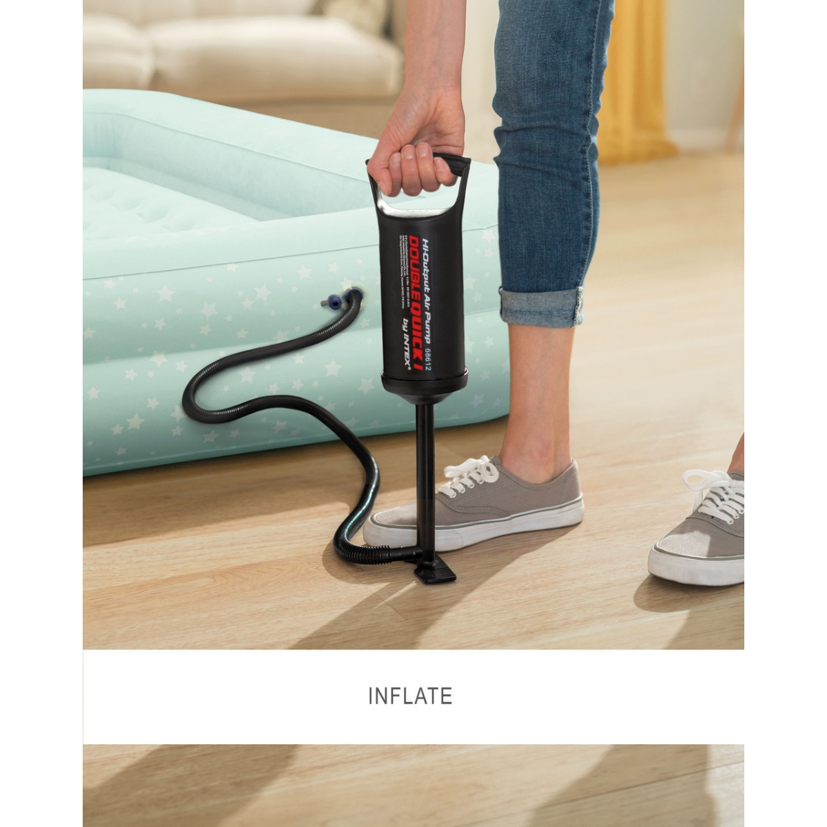 Intex Double Quick I Hand Pump Unisex