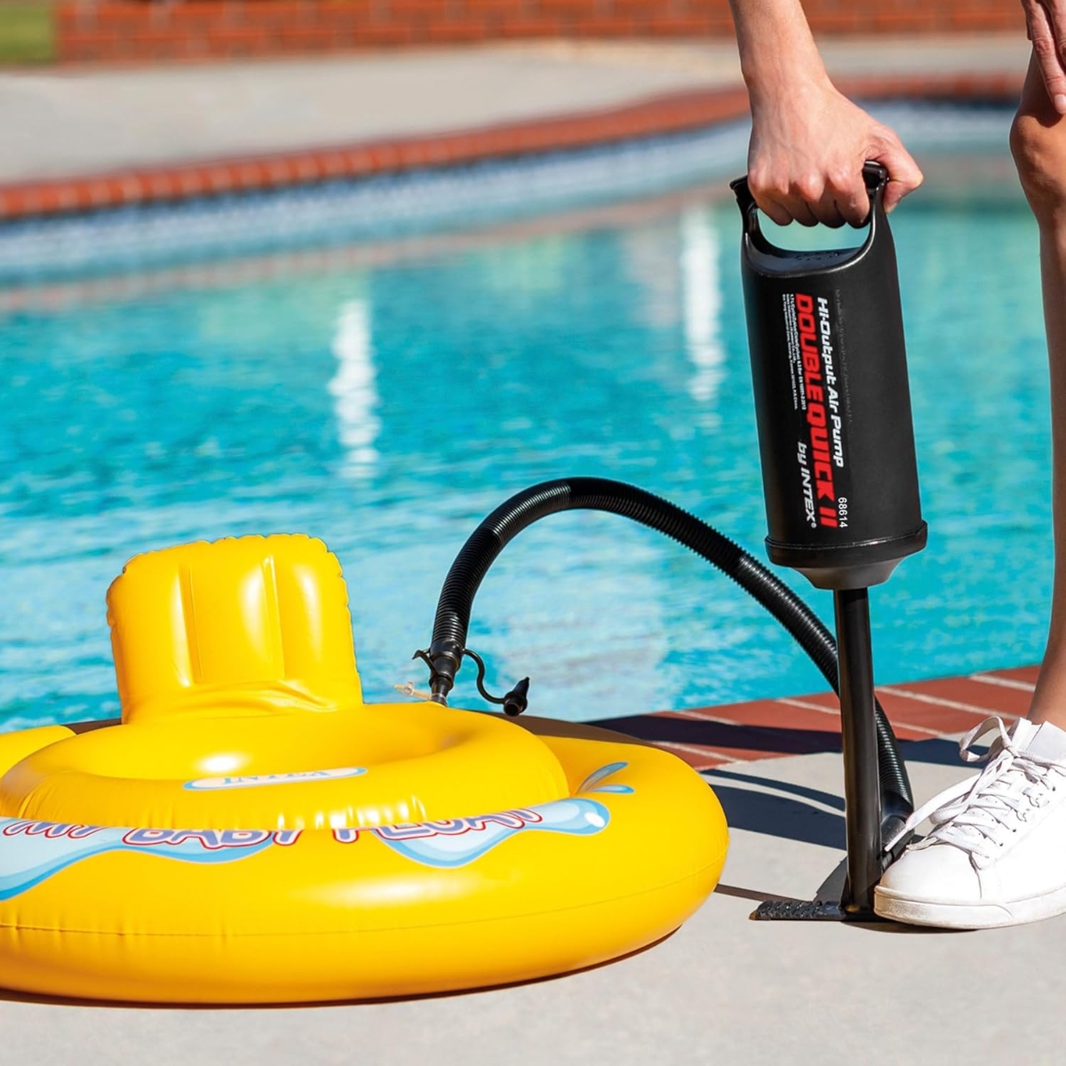 Intex Double Quick II Hand Pump Unisex, 5-7 Years