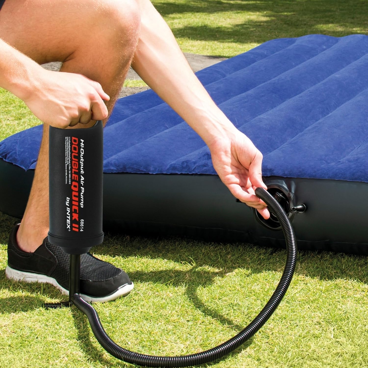 Intex Double Quick II Hand Pump Unisex, 5-7 Years