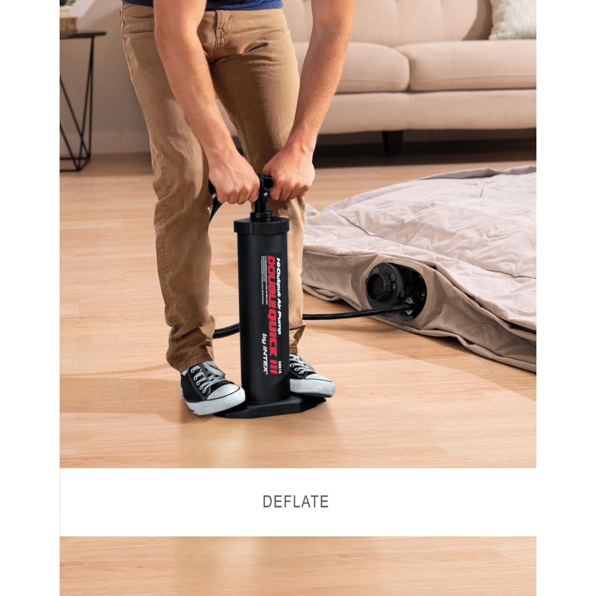 Intex Double Quick III Hand Pump Unisex, 5-7 Years