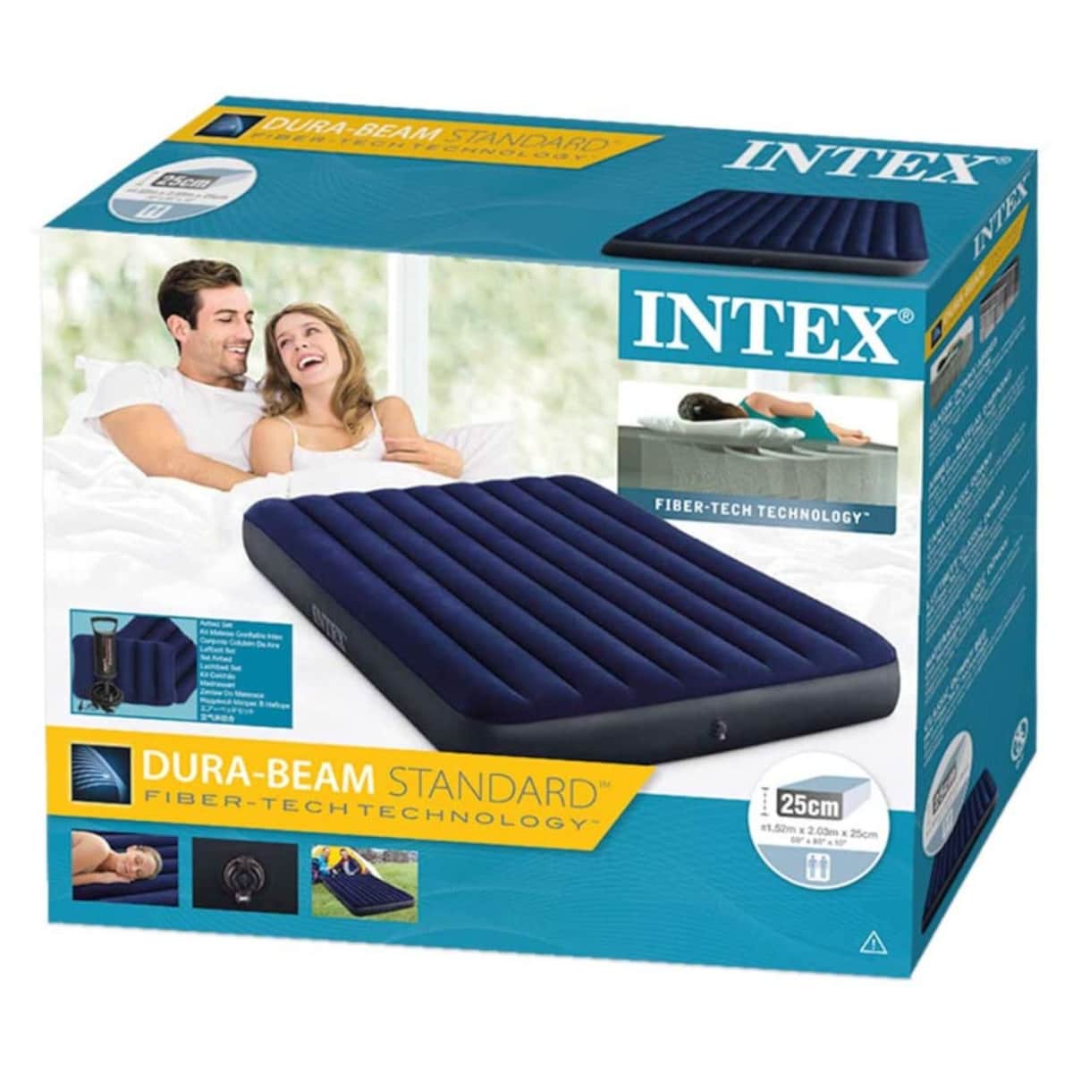 Intex Dura-Beam Classic Downy Airbed Unisex