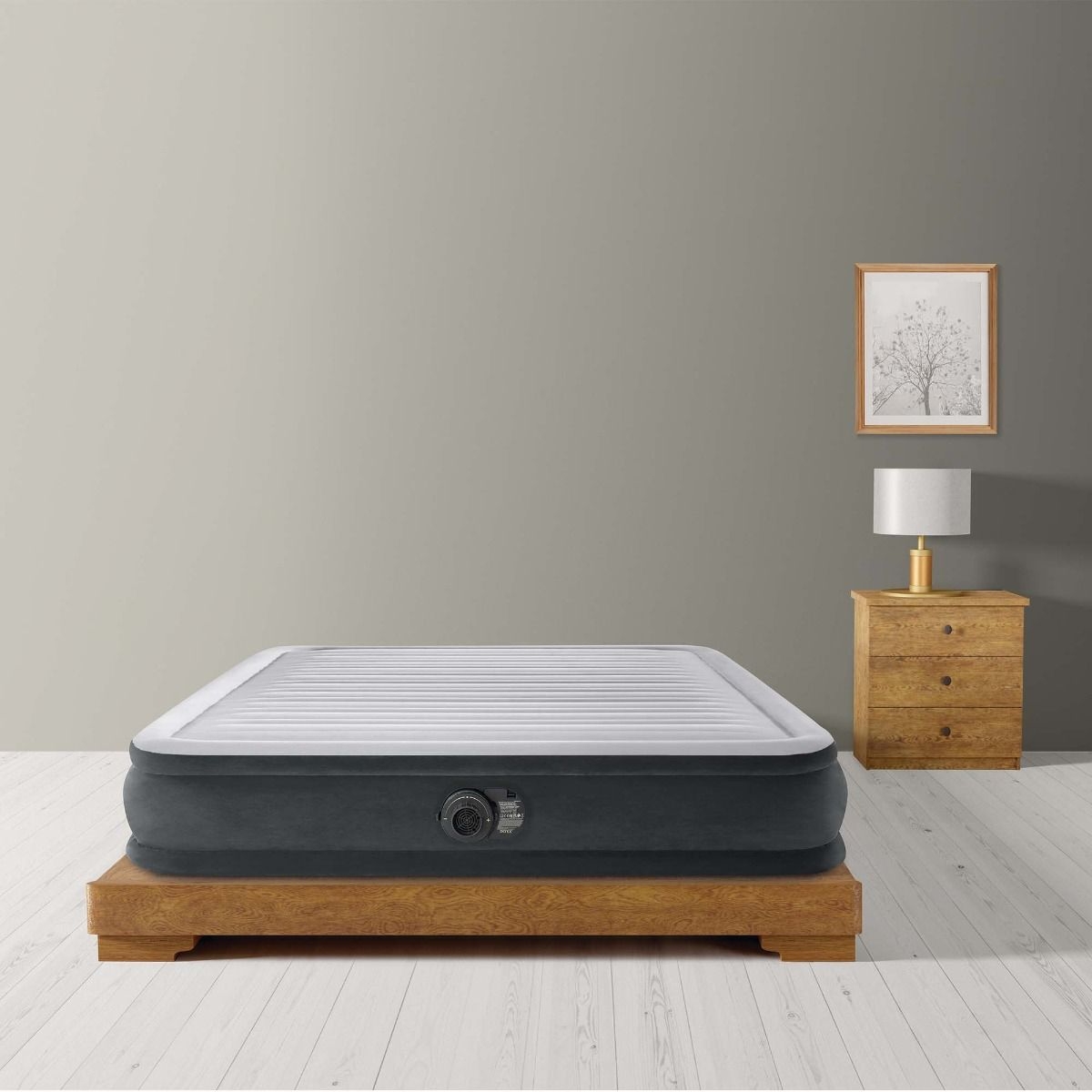 Intex Dura-Beam Plus Mid-Rise Air Mattress Unisex