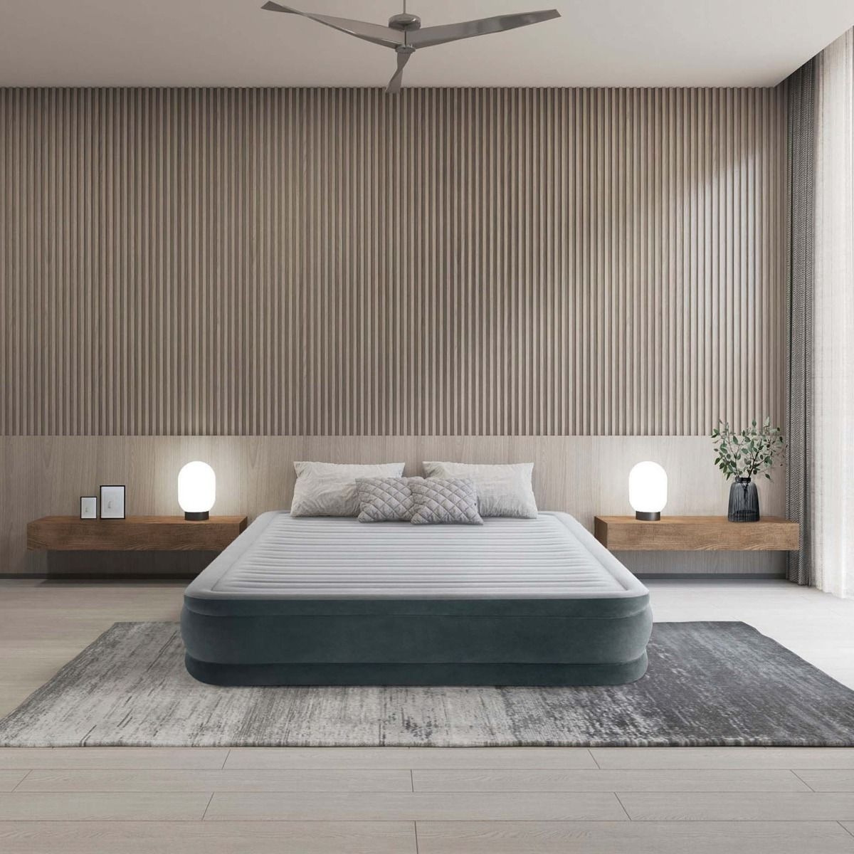 Intex Dura-Beam Plus Mid-Rise Air Mattress Unisex
