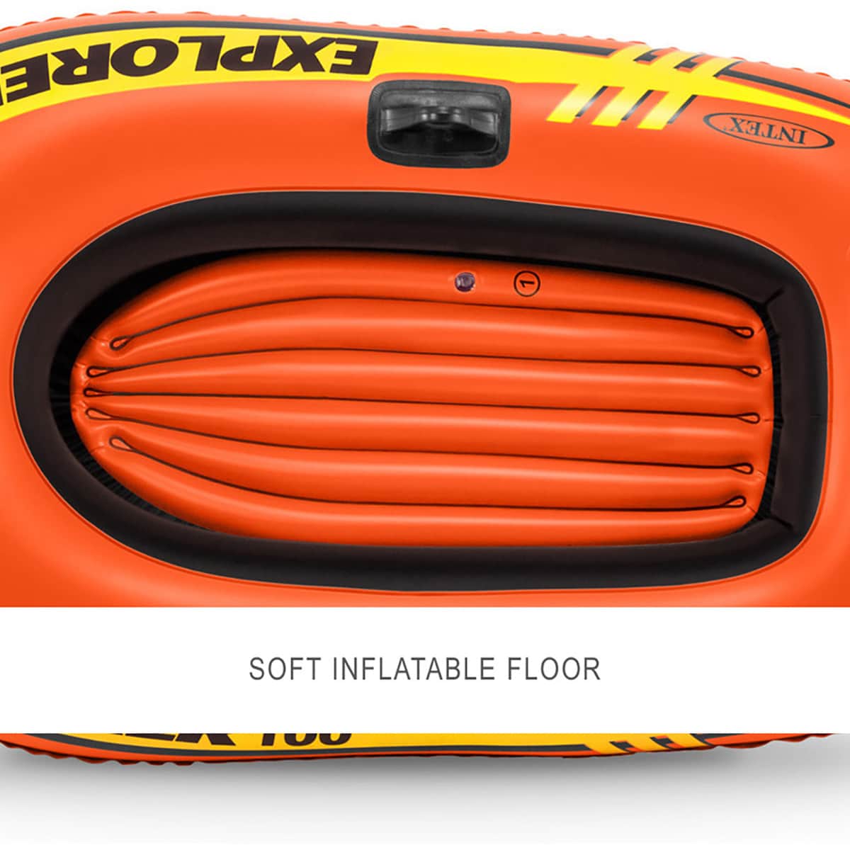 Intex Explorer 100 Boat Unisex, 5-7 Years