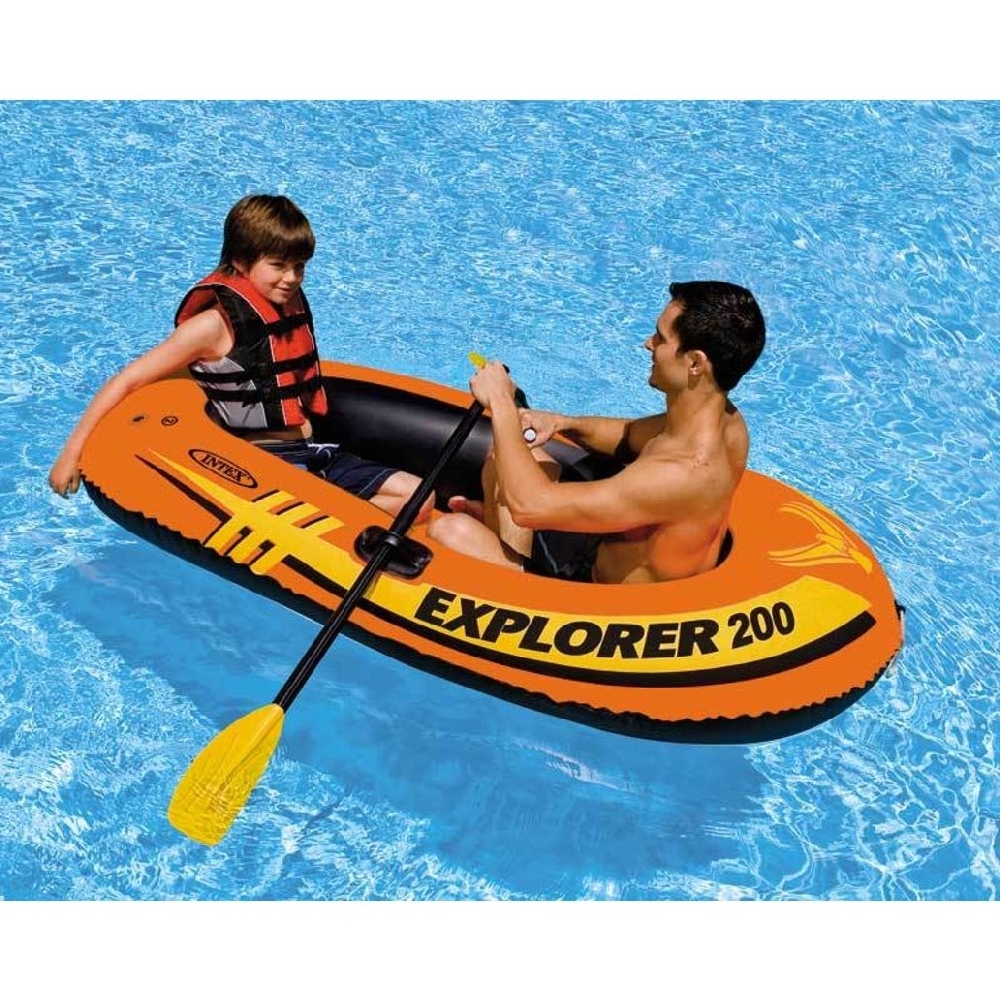 Intex Explorer 200 Boat Unisex, 5-7 Years