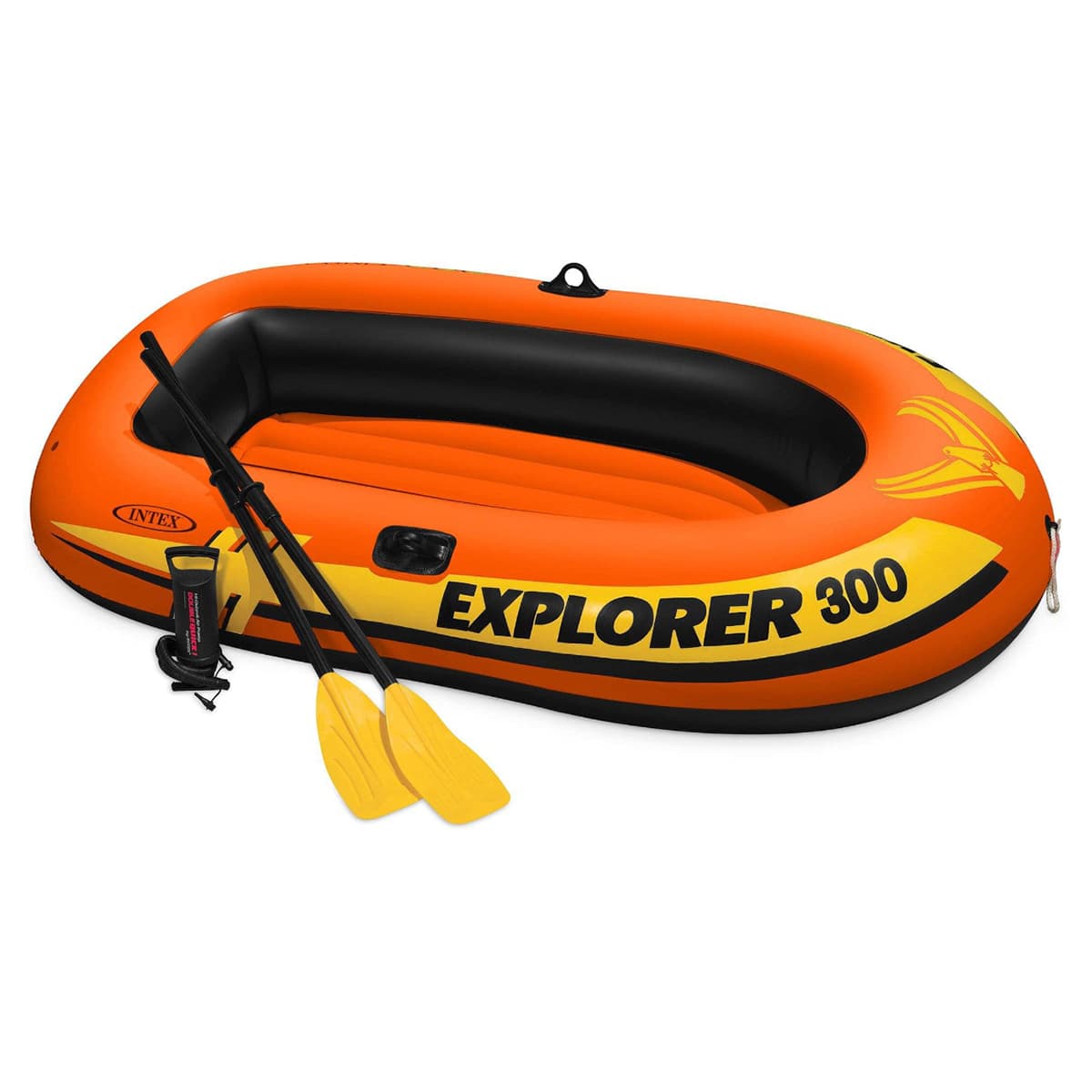 Intex Explorer 300 Boat Set Unisex, 5-7 Years