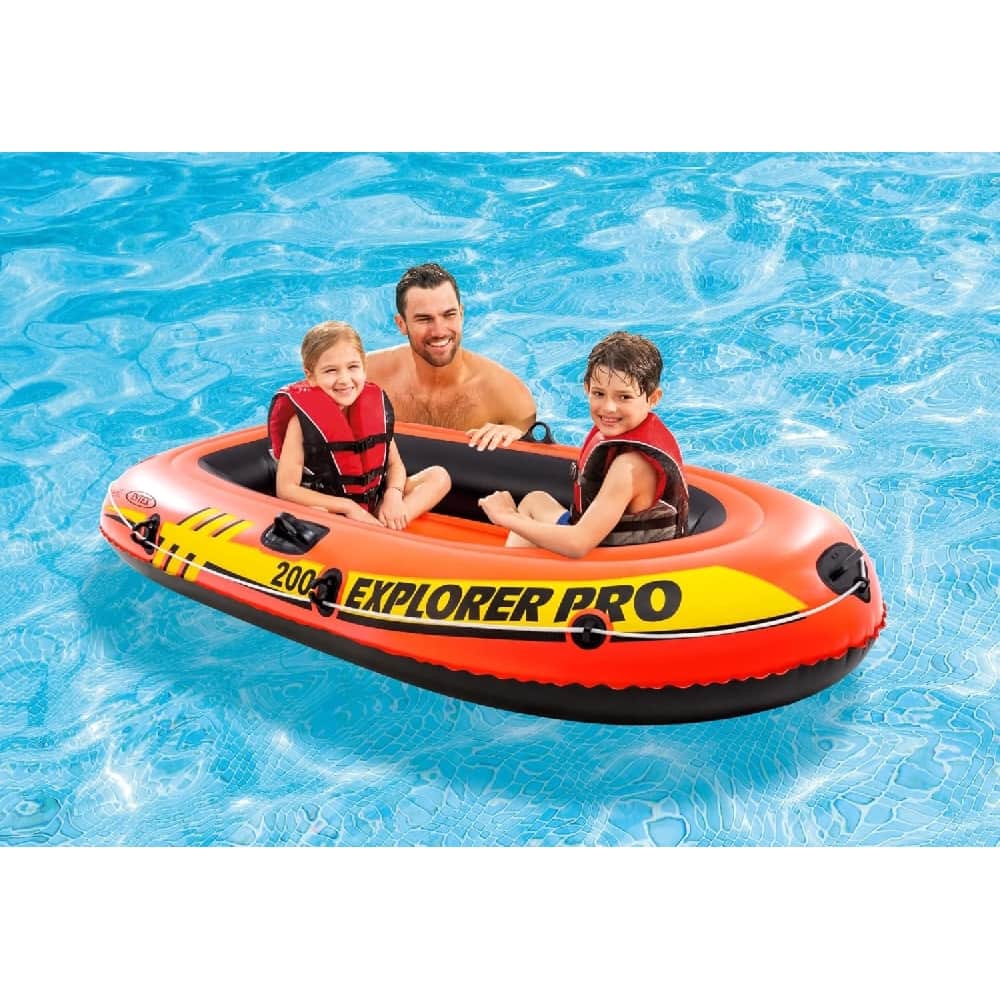 Intex Explorer Pro 200 Boat Unisex, 5-7 Years