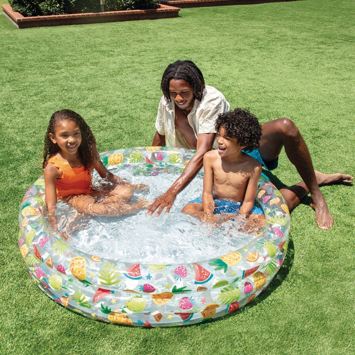 انتكس مجموعة مسبح أناناس سبلاش للجنسين، 3-4 سنوات، مجموعة من 3