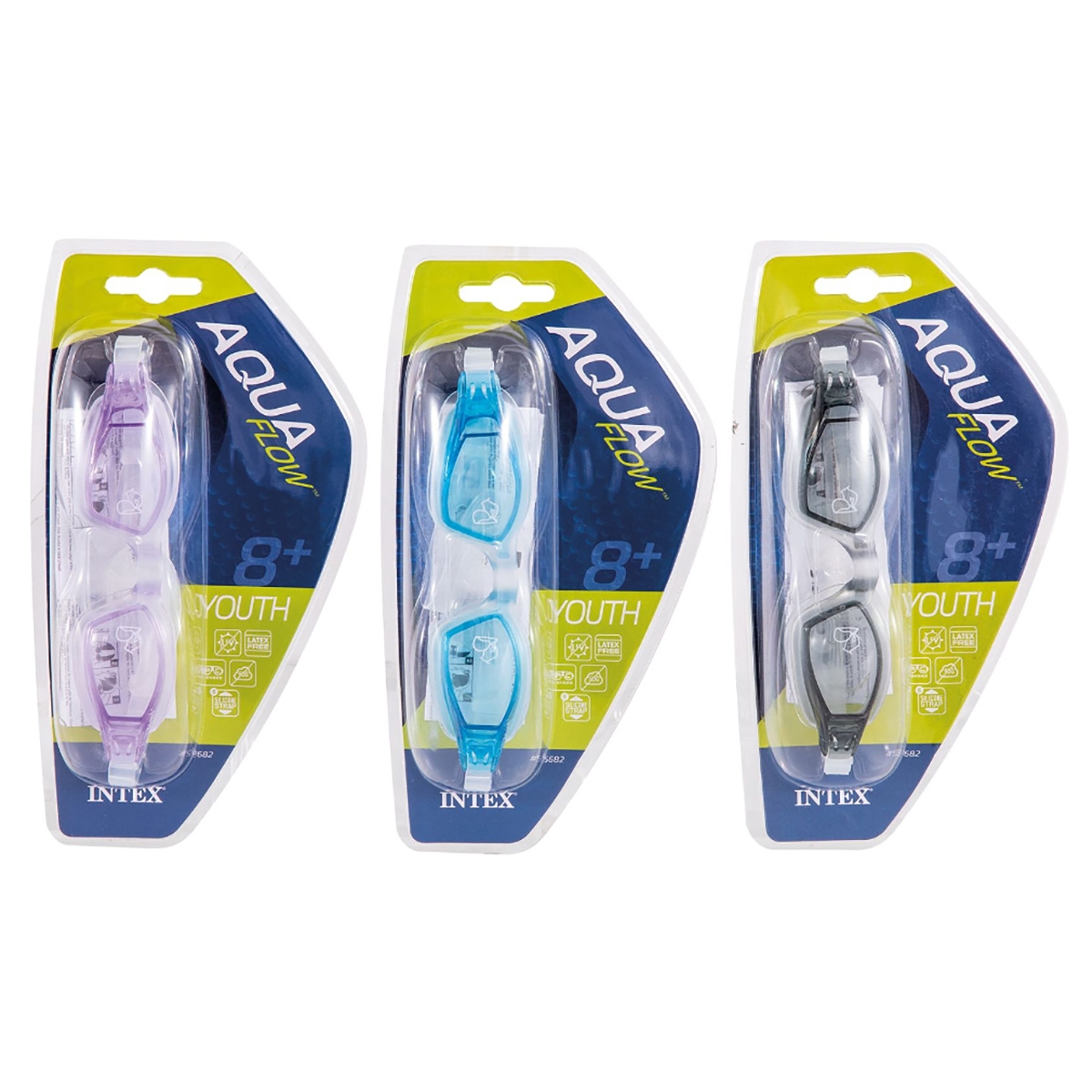 Intex Free Style Sport Assorted Goggles Unisex, 8-10 Years