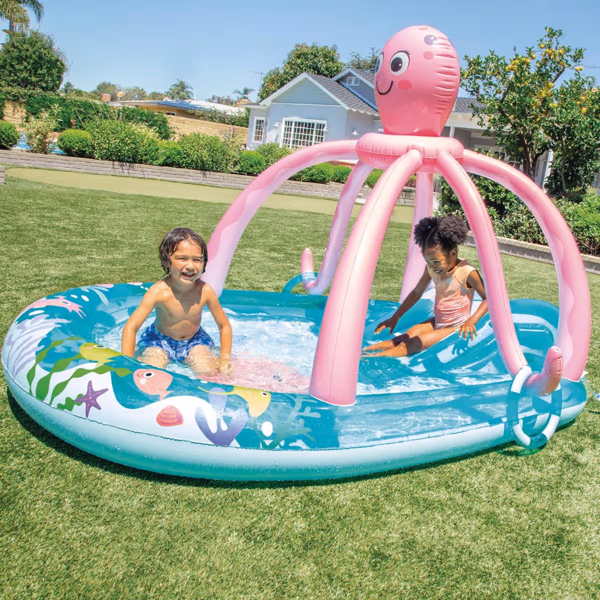 Intex Friendly Octopus Play Center Unisex, 3-4 Years