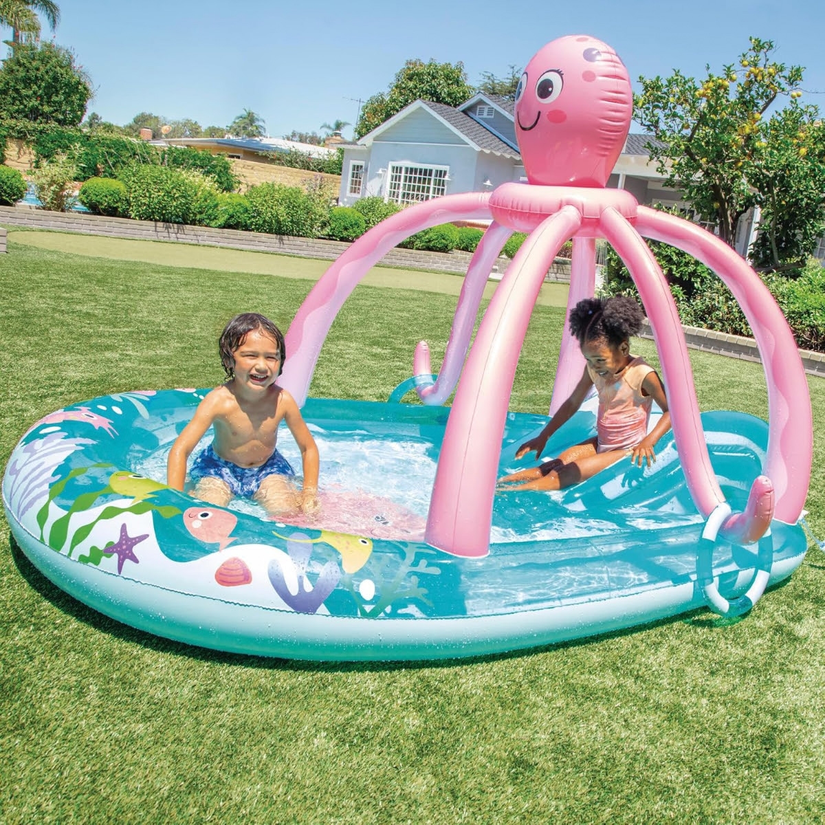 Intex Friendly Octopus Play Center Unisex, 3-4 Years